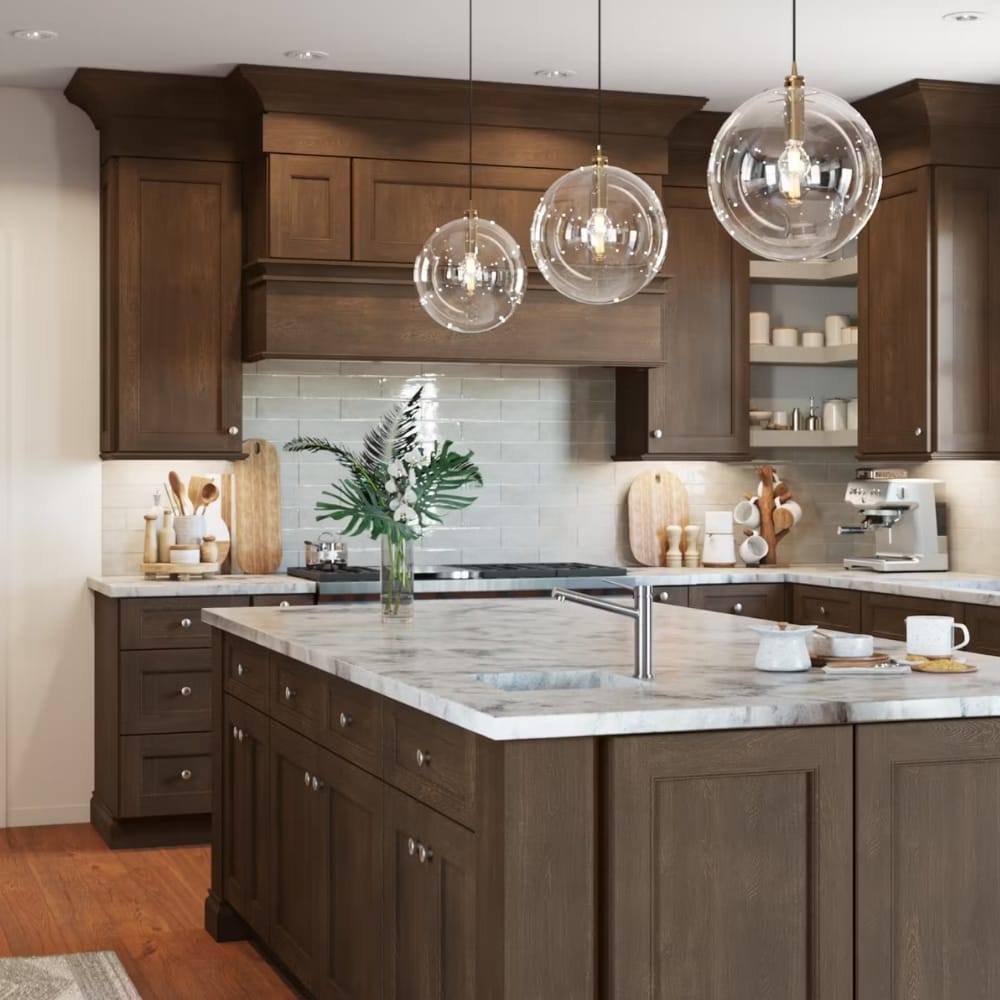Hudson in-house carpenter finishing custom cabinetry in West Chester, PA